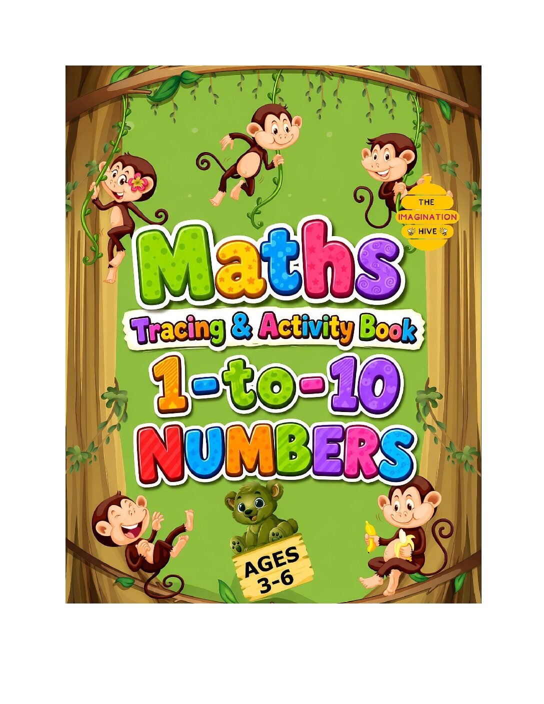 1 to 10 Number Tracing Worksheet for Pre School
