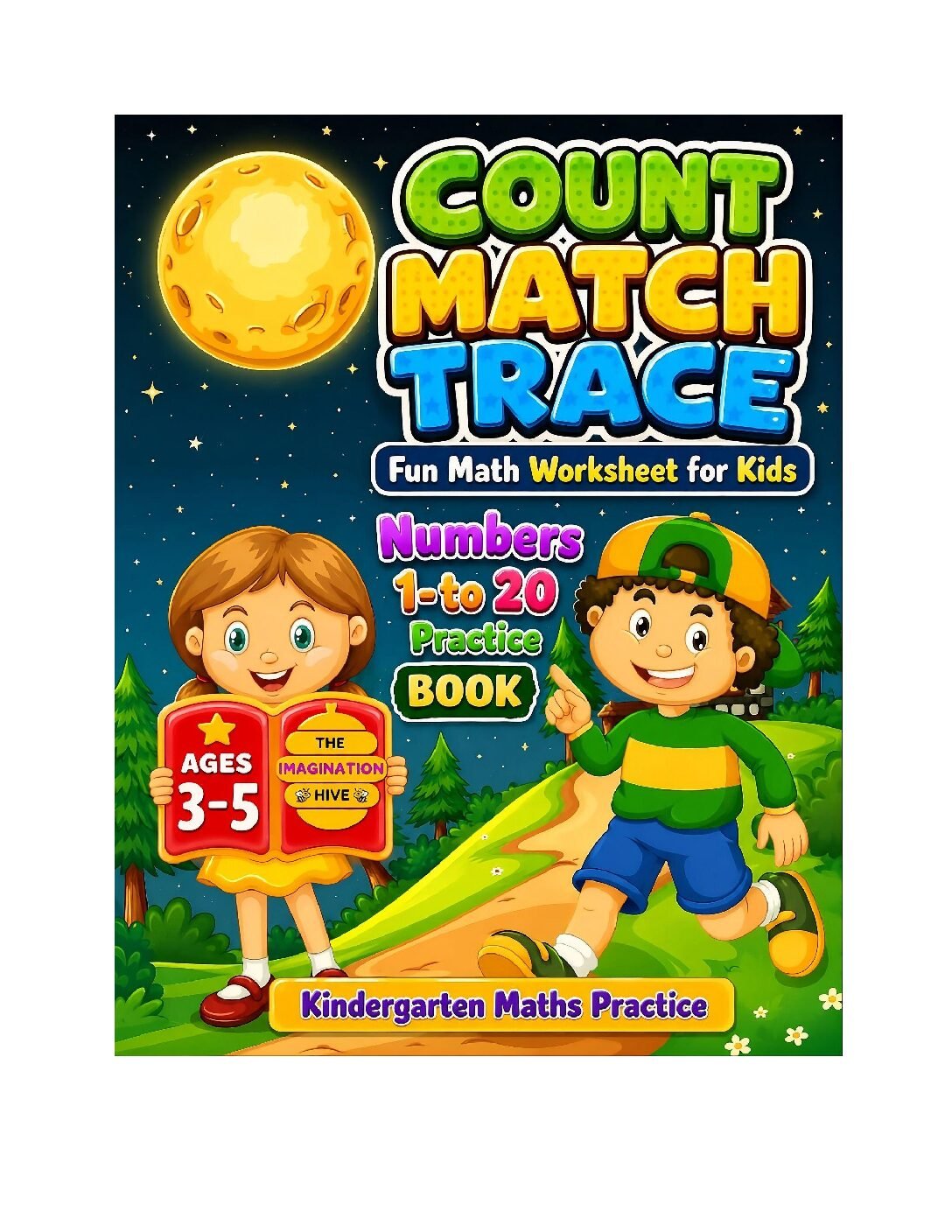 Count Numbers and Tracing for Kindergarten