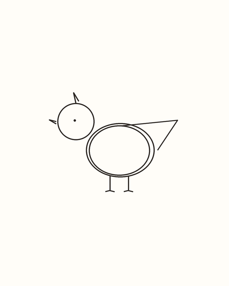 Step 6 : Refine the Whole Animal for a blue jay