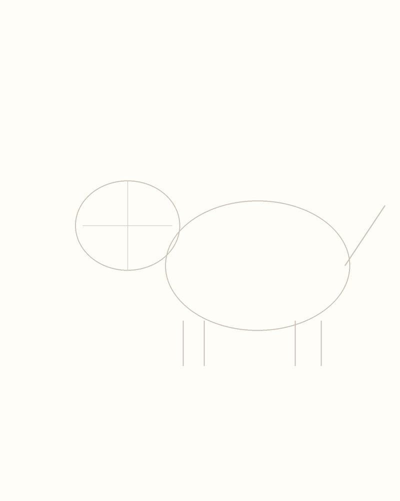 Step 3 : Add Guidelines for the Features for a capybara