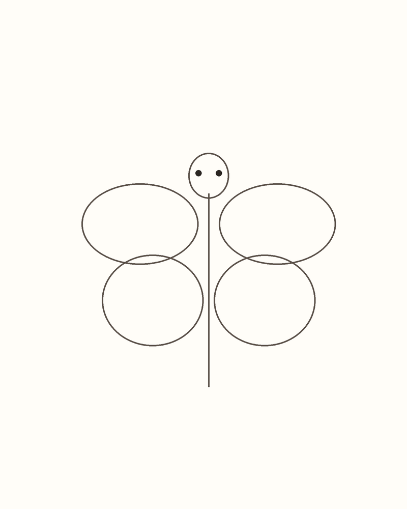 Step 5 : Add the Face and Limbs for a dragonfly
