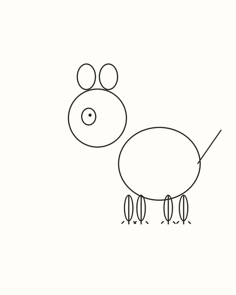 Step 6 : Refine the Whole Animal for a giant panda