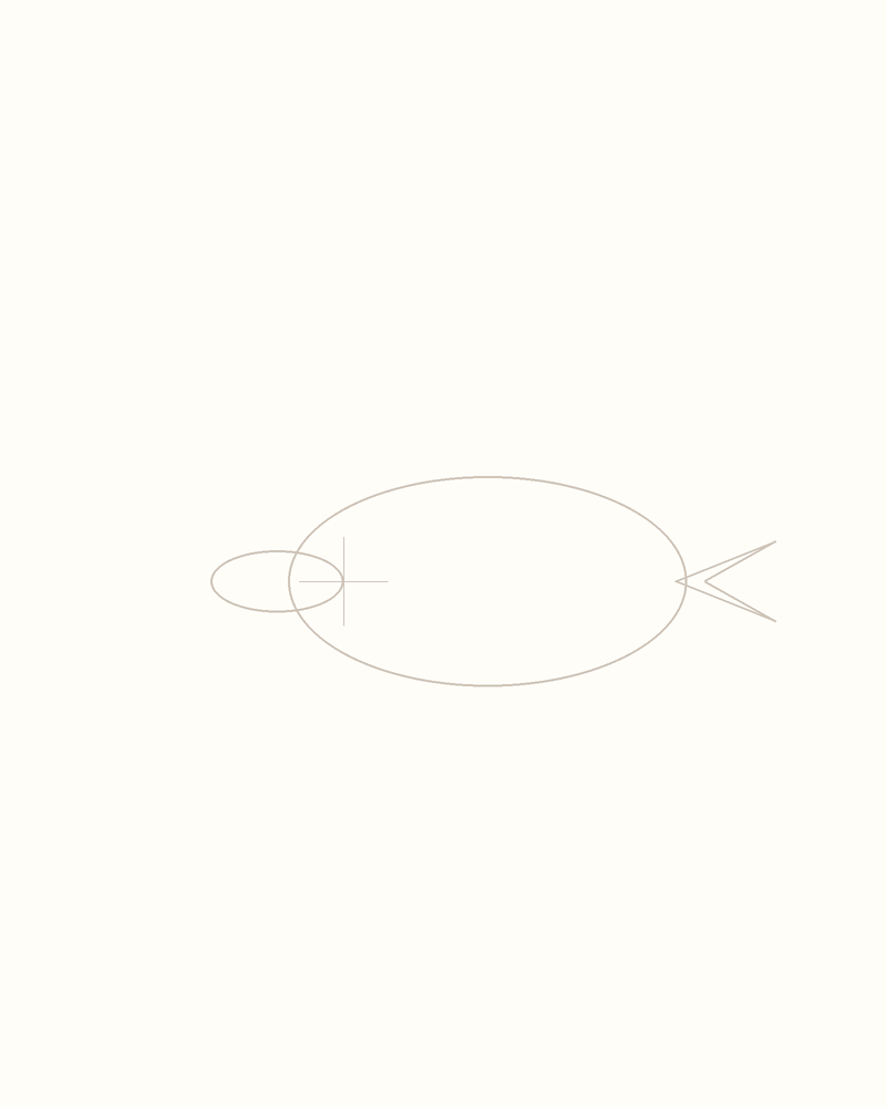 Step 3 : Add Guidelines for the Features for a hammerhead shark