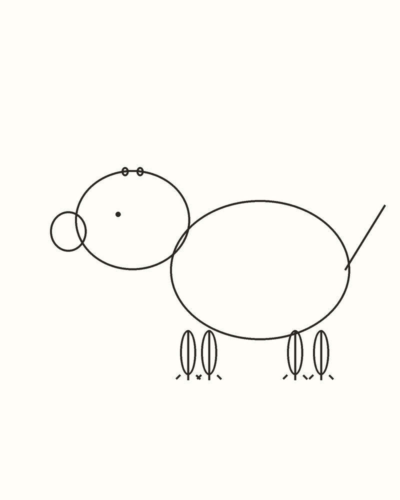 Step 6 : Refine the Whole Animal for a hippopotamus