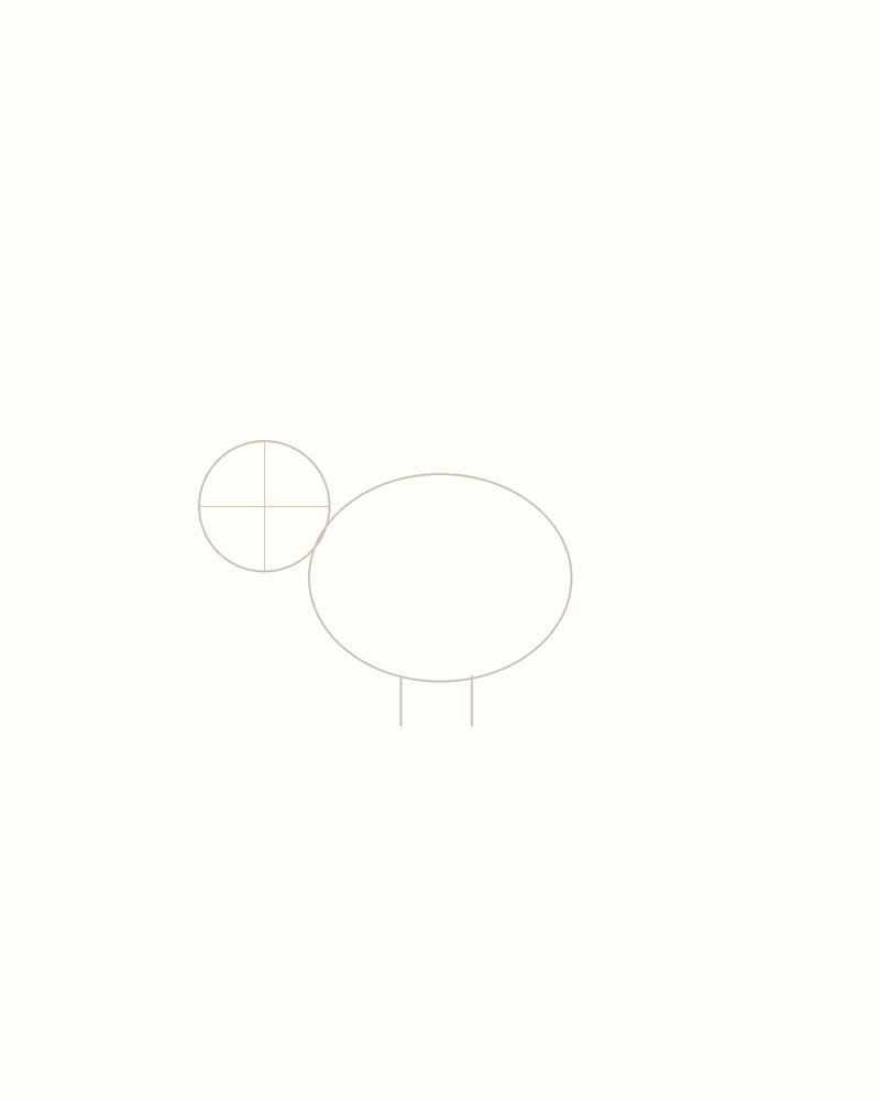 Step 3 : Add Guidelines for the Features for a kingfisher