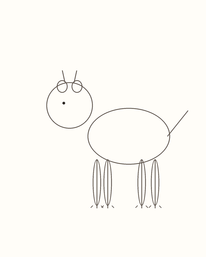 Step 5 : Add the Face and Limbs for a lynx