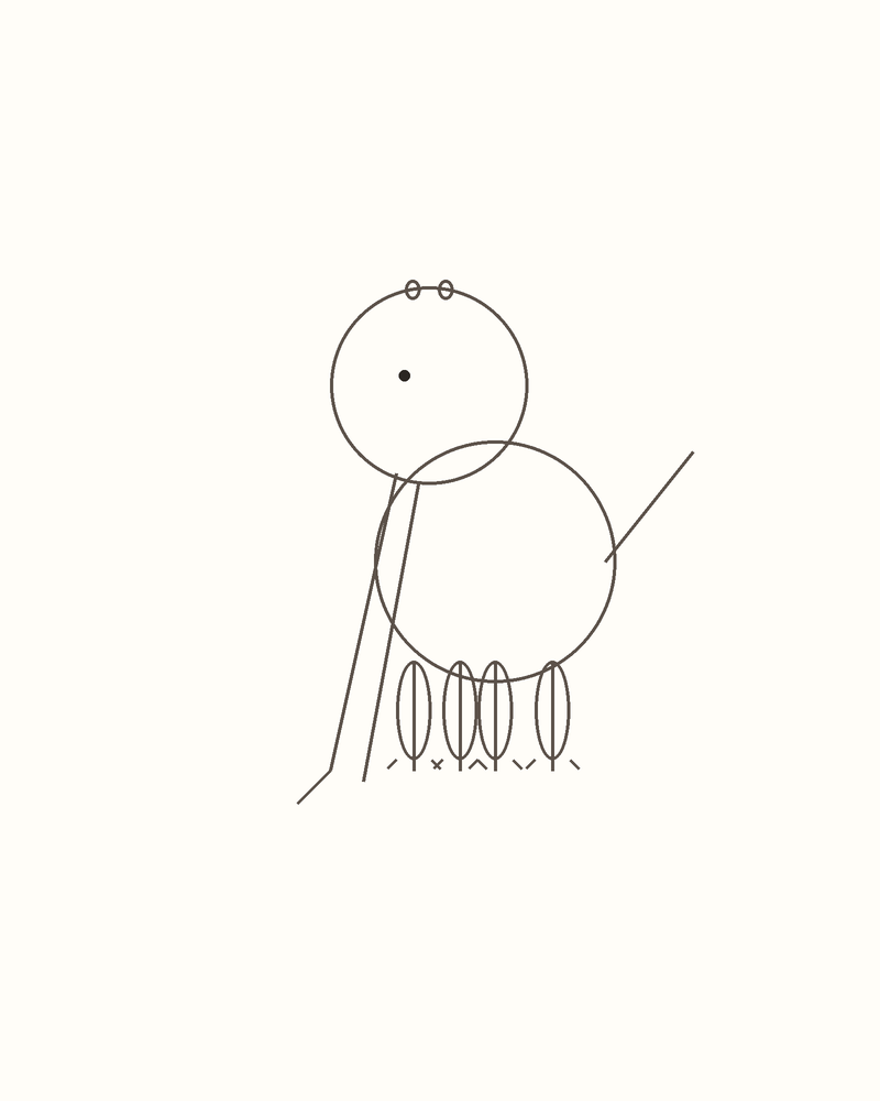 Step 5 : Add the Face and Limbs for a sloth