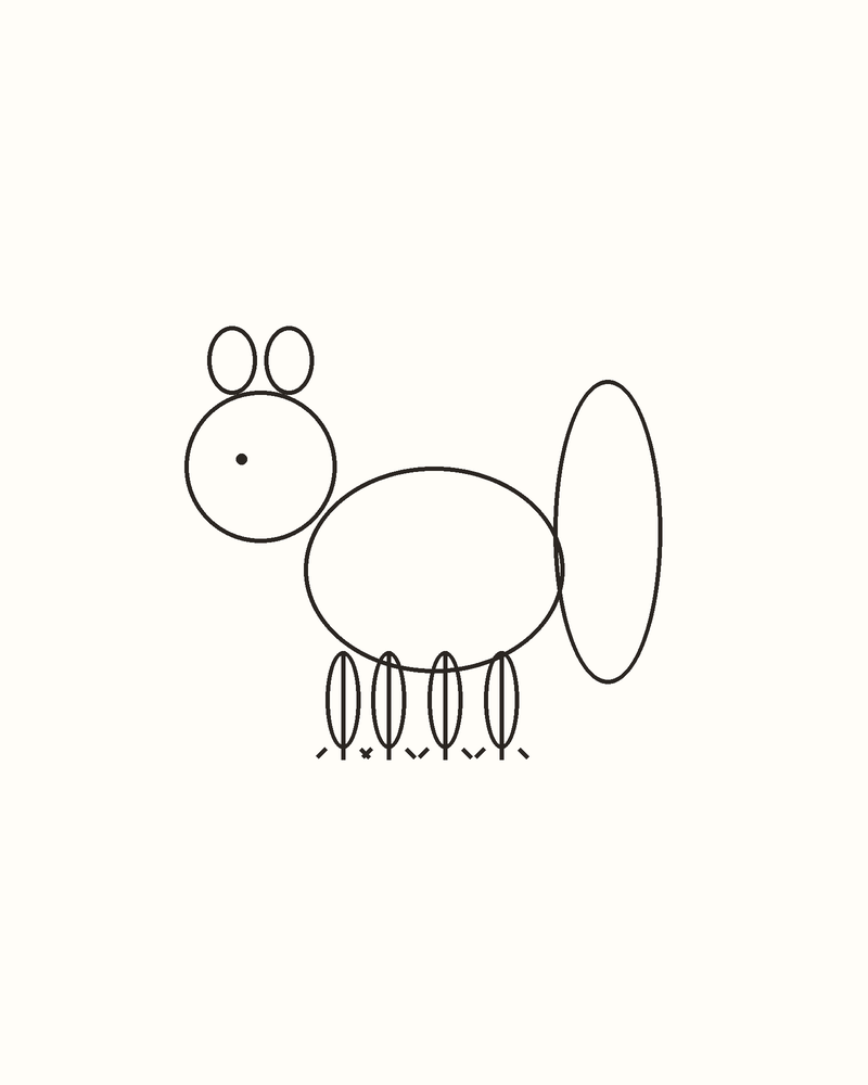 Step 6 : Refine the Whole Animal for a squirrel