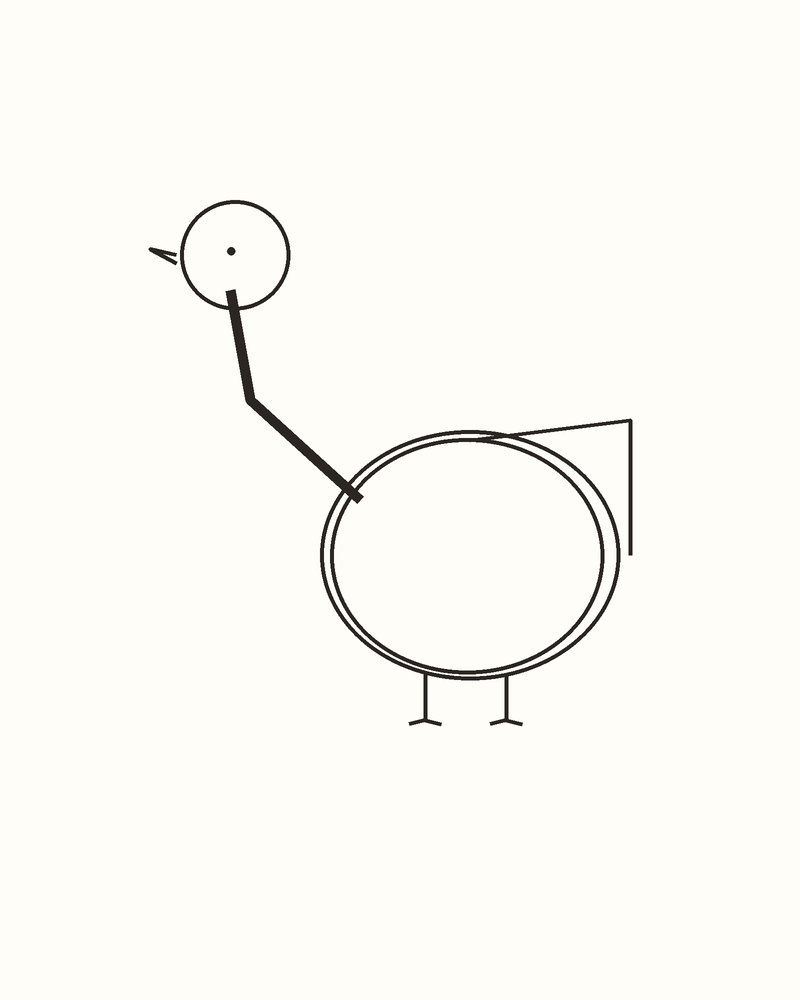 Step 6 : Refine the Whole Animal for a swan