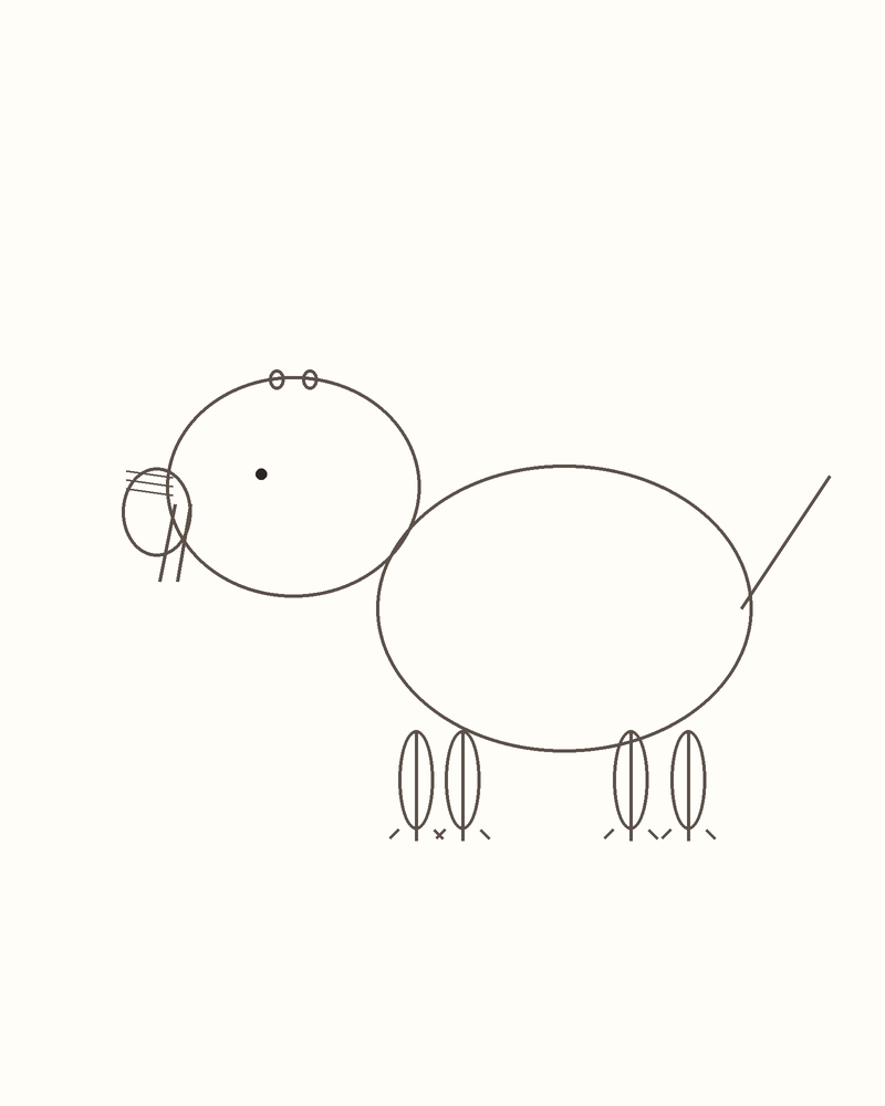 Step 5 : Add the Face and Limbs for a walrus