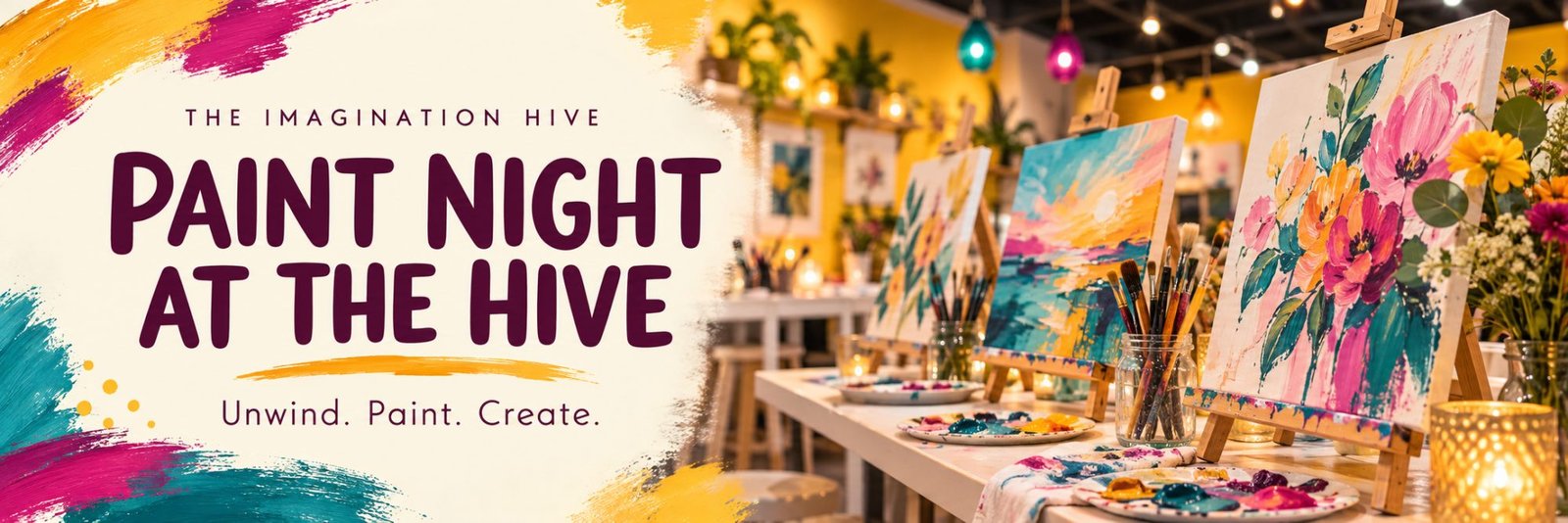 Paint nights at The Imagination Hive