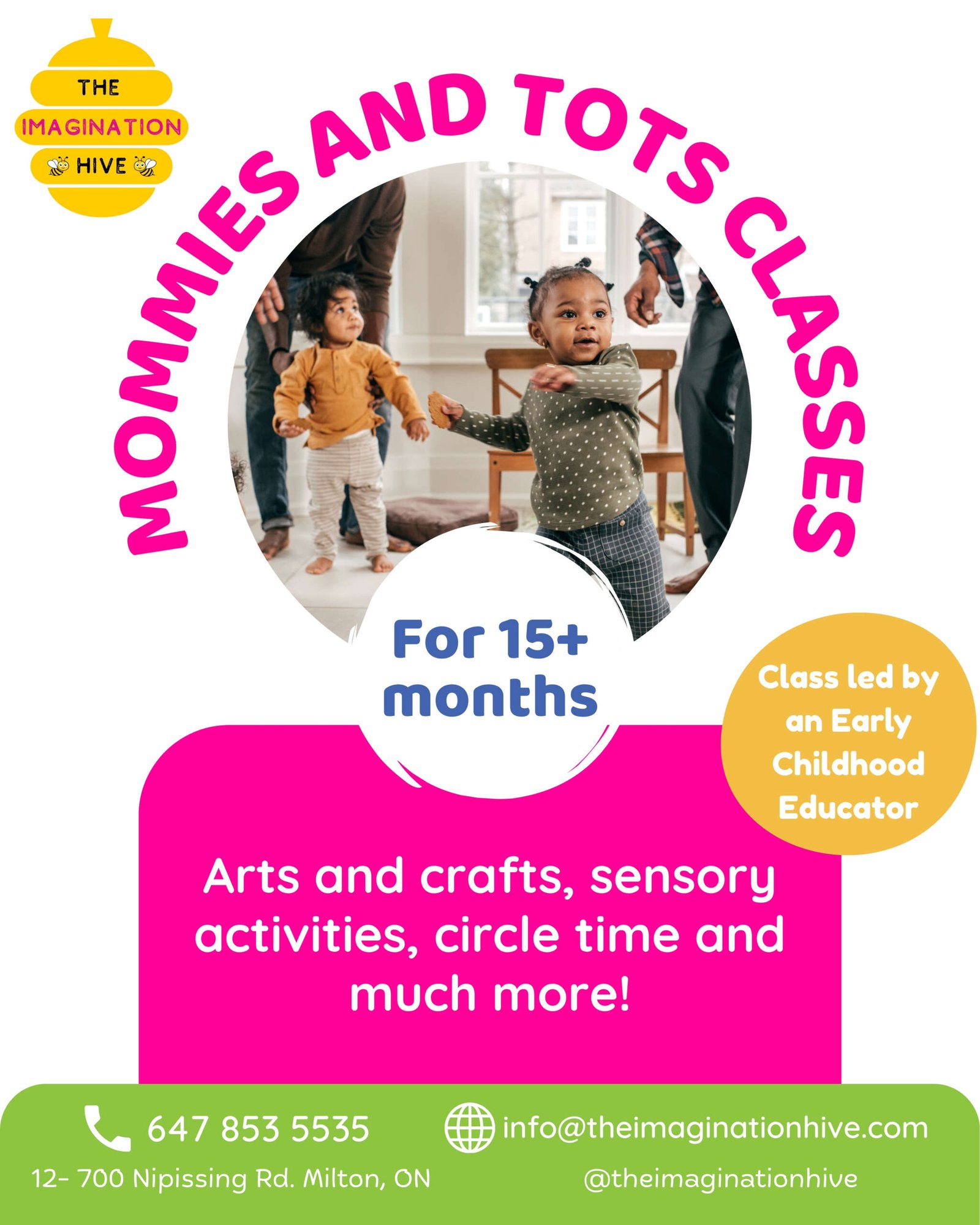 Mommies & Tots: Art Play for Little Hands (15+ Months)