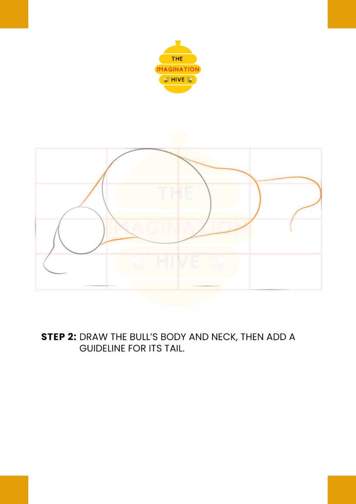 How to Draw Bull Step 2