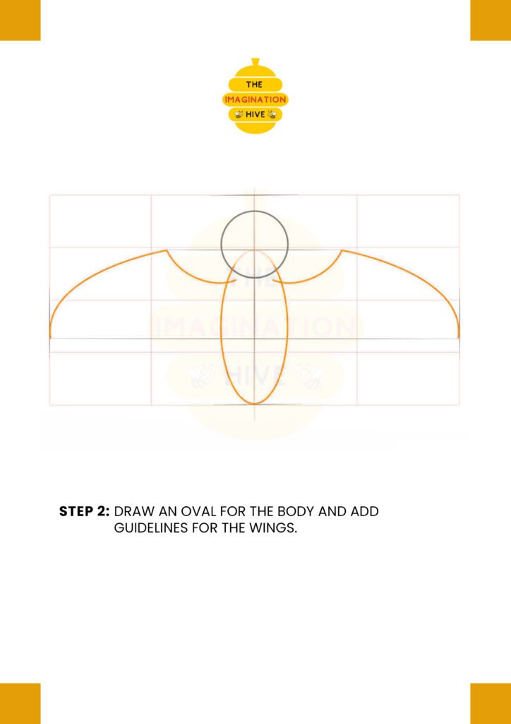 How to Draw a Vampire Bat Step 2
