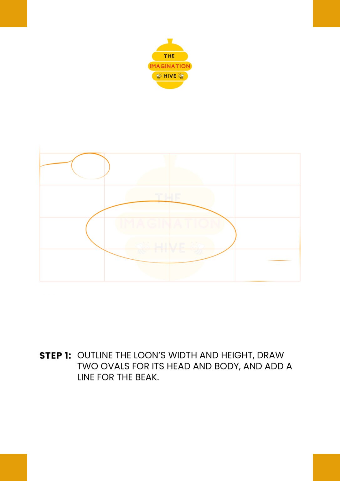 How to Draw a Loon - The Imagination Hive