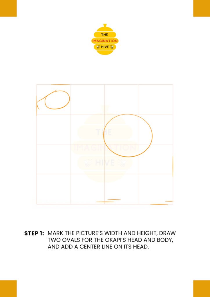 How to Draw an Okapi Step 1