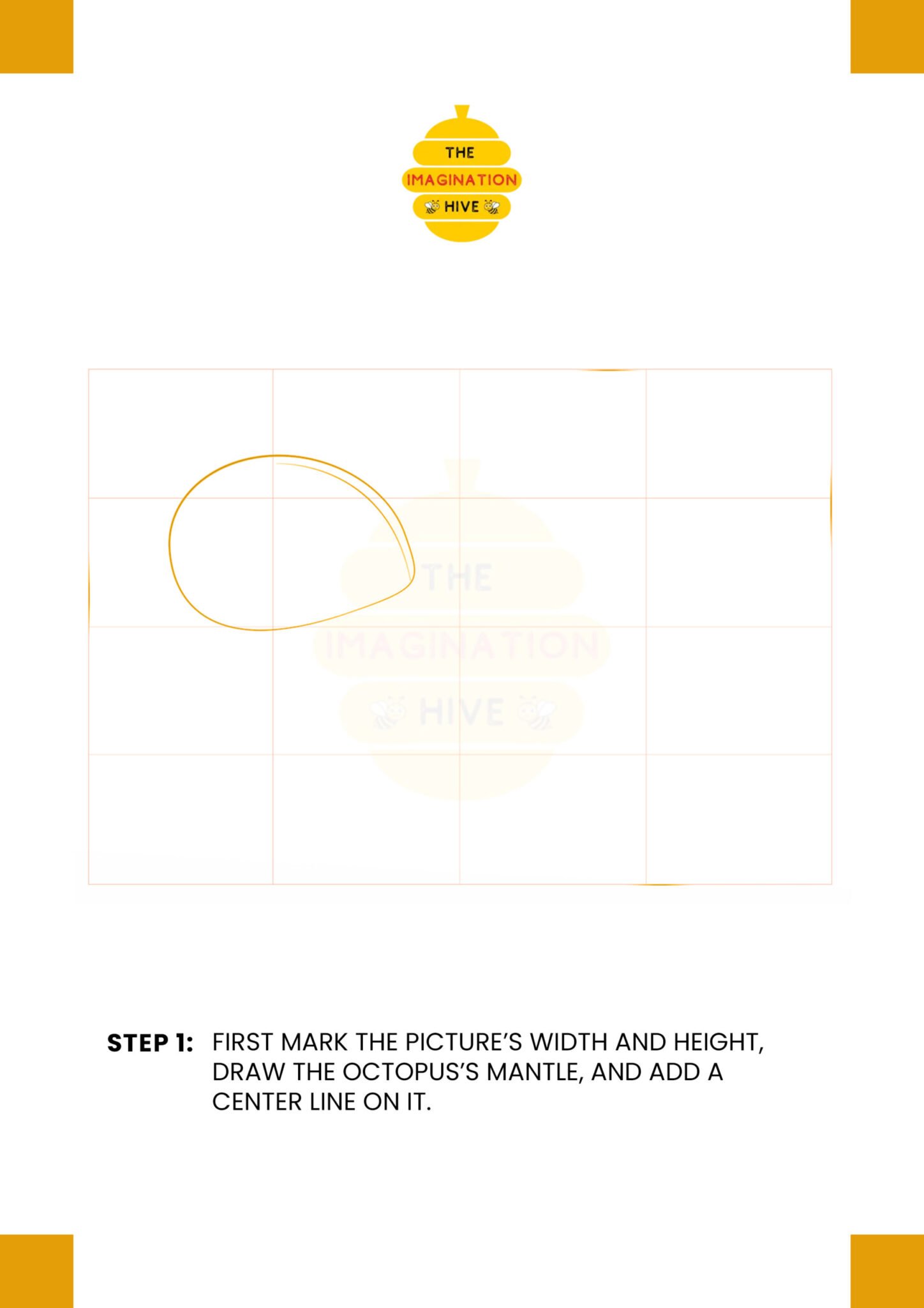 Learning To Draw Octopus How to Draw an Octopus Step by Step - The Imagination Hive